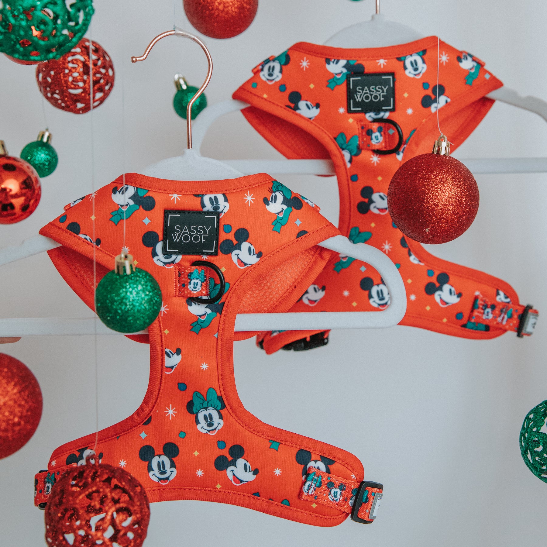 Dog Adjustable Harness - Disney Holiday