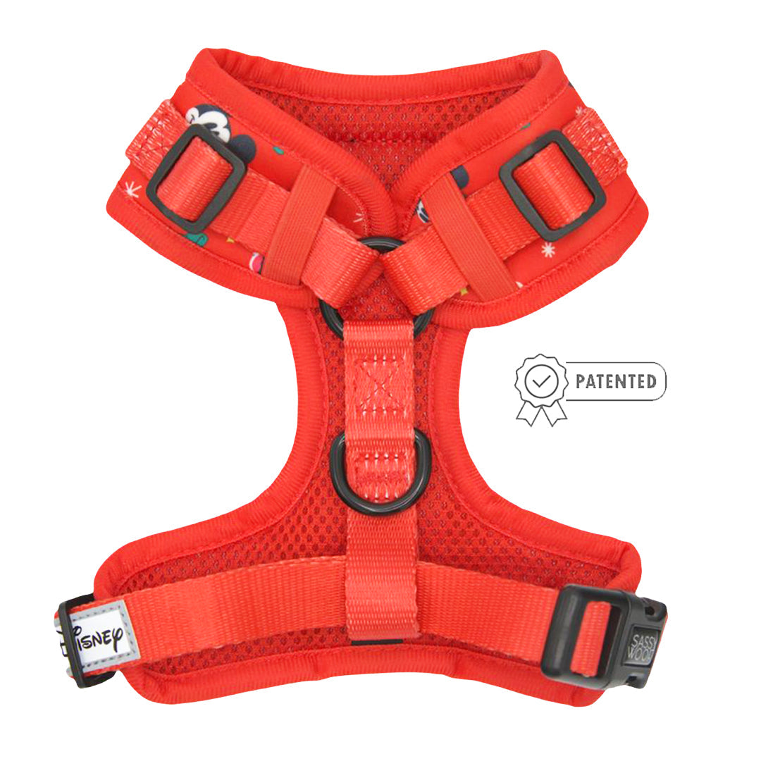 Dog Adjustable Harness - Disney Holiday