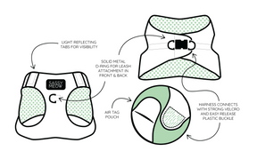 Cat Step-In Harness - Hello Kitty® Red Classic